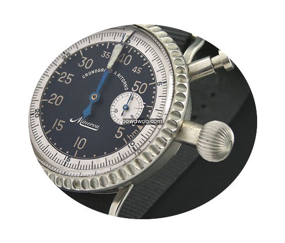 Minerva Bomb Timer Chrono military WK II...
