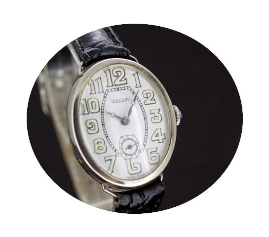 Vulcain Handaufzug White dial - Sehr alt...