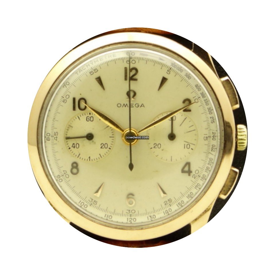 Omega | Vintage Chronograph, 18 kt rose ...