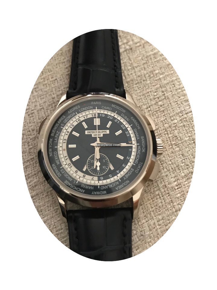 Patek Philippe World Time Chronograph...