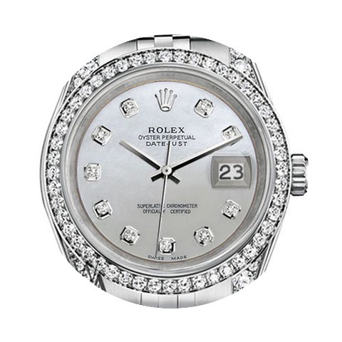 Rolex Datejust 36mm Stainless Steel Whit...