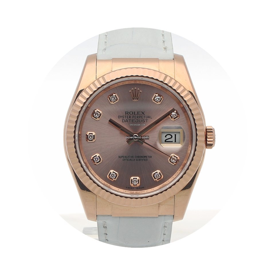 Rolex Datejust 116135 - 2015 Box and Pap...
