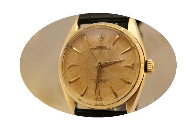 Rolex 14 kt. Oyster Perpetual ref.6565 B...