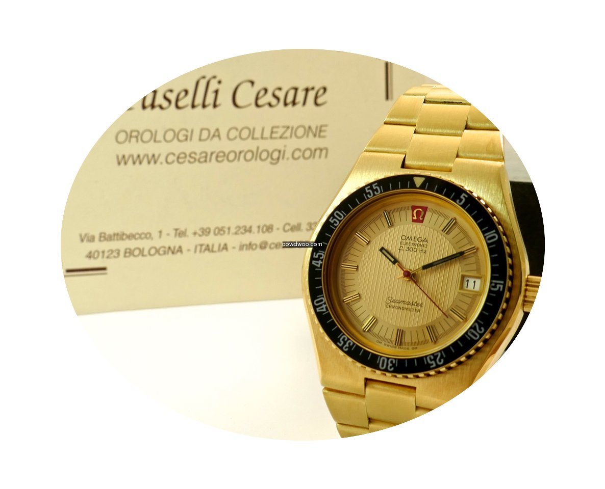 Omega Electronic f300hz Seamaster Chrono...