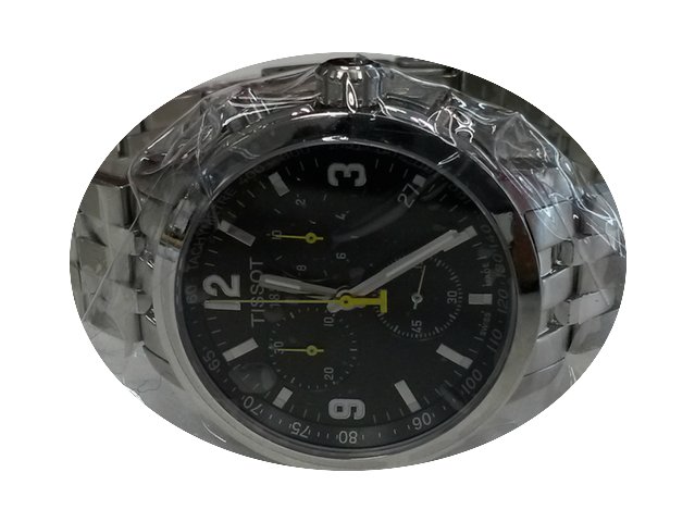 Tissot PRC 200 Steel Chronograph Black T...