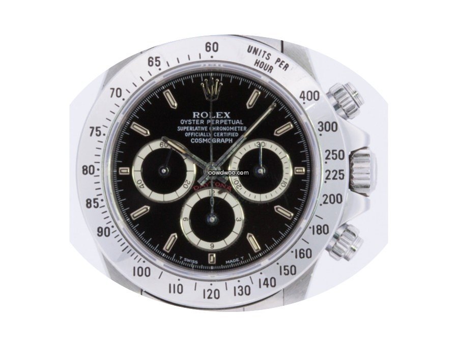 Rolex Daytona 16520 bazel 225 never poli...
