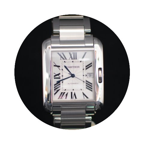 Cartier Tank Anglaise Stainless Steel XL...