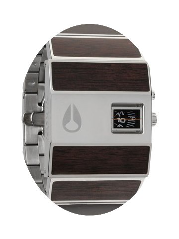 Nixon Rotolog A028-401 Dark Wood Herrenu...