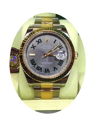 Rolex Datejust II 41mm Steel Gold...