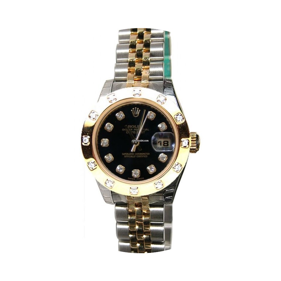 Rolex Datejust Lady's Steel & 18K Yellow...