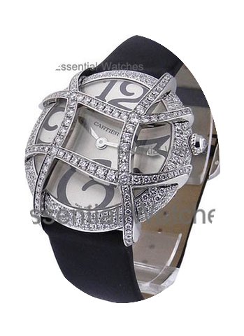 Cartier Ronde Folle with Diamond Case...