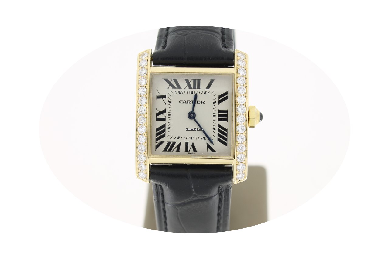 Cartier TankFrancaise 18KYelllowGold Aft...