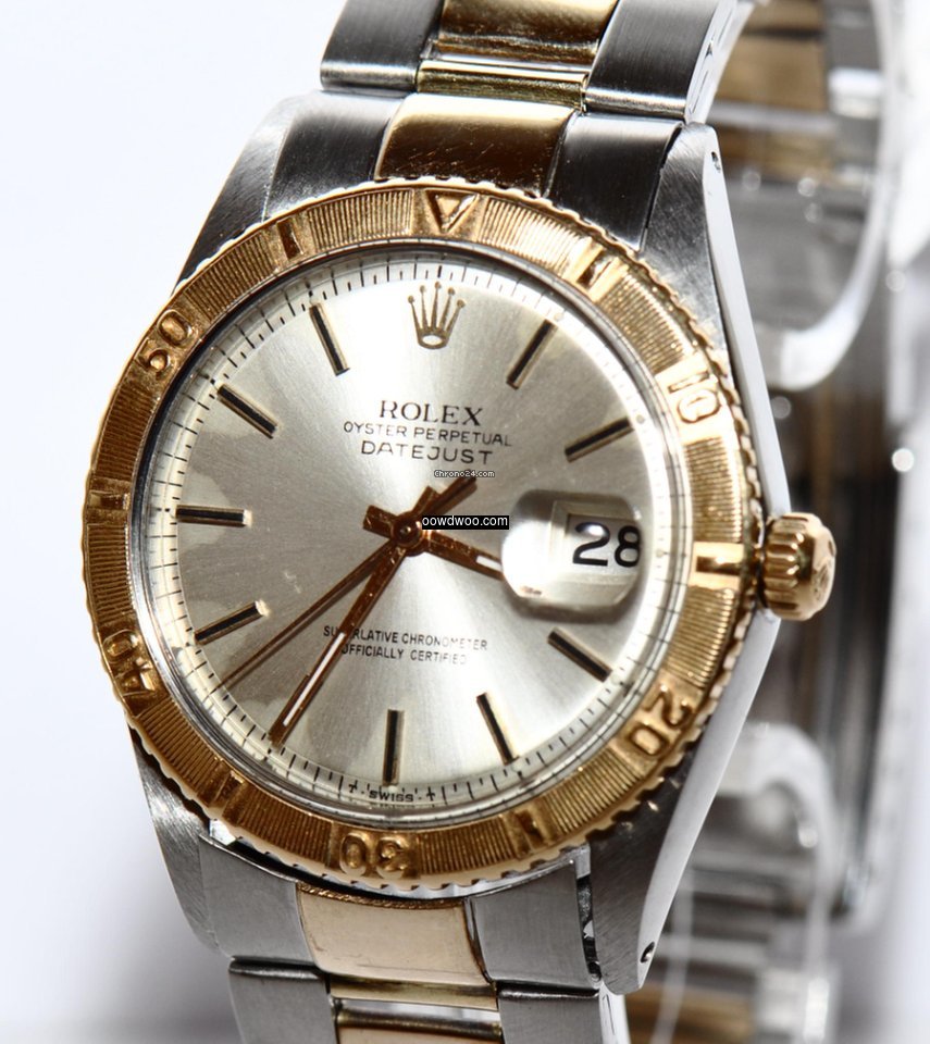 Rolex Datejust TURN-O-GRAPH Sthal Gold 1...