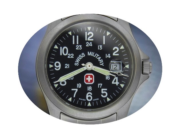 Swiss Military 6-613/617 Quartz w/Date, ...