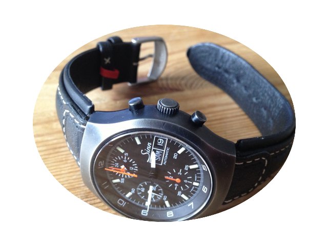 Sinn 157 St 12 Stundenring schwarz...