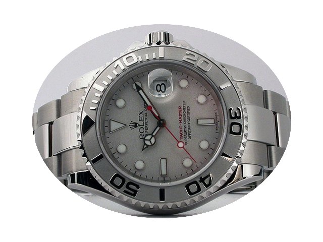 Rolex Oyster Yacht-Master Steel Platin D...