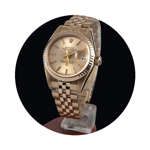 Rolex datejust jubile yellow gold lady...
