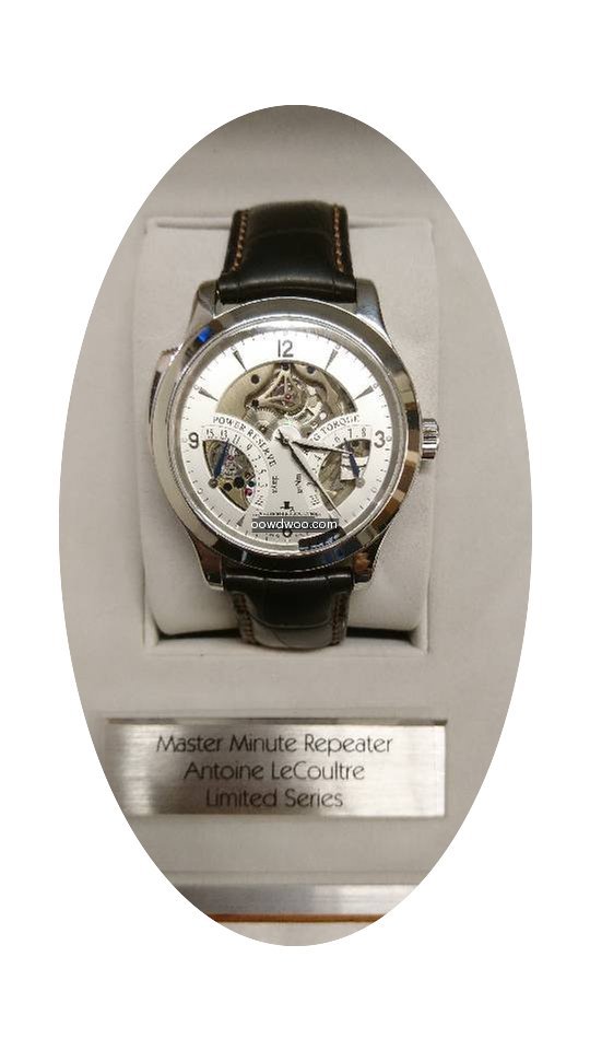 Jaeger-LeCoultre Master minute repeater ...