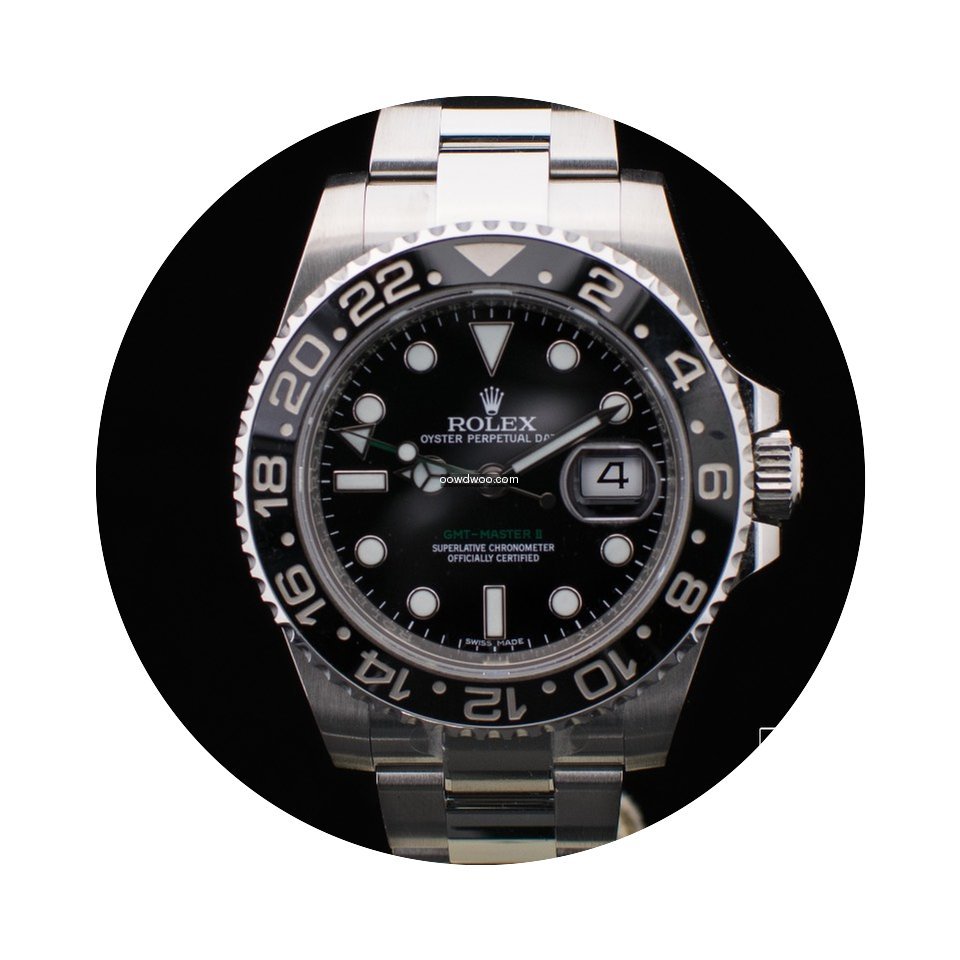 Rolex GMT-Master II Ceramic Bezel Black ...