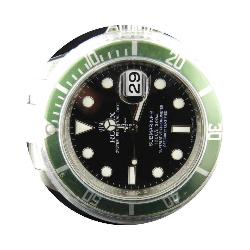 Rolex Submariner Ghiera Verde Ref. 16610...