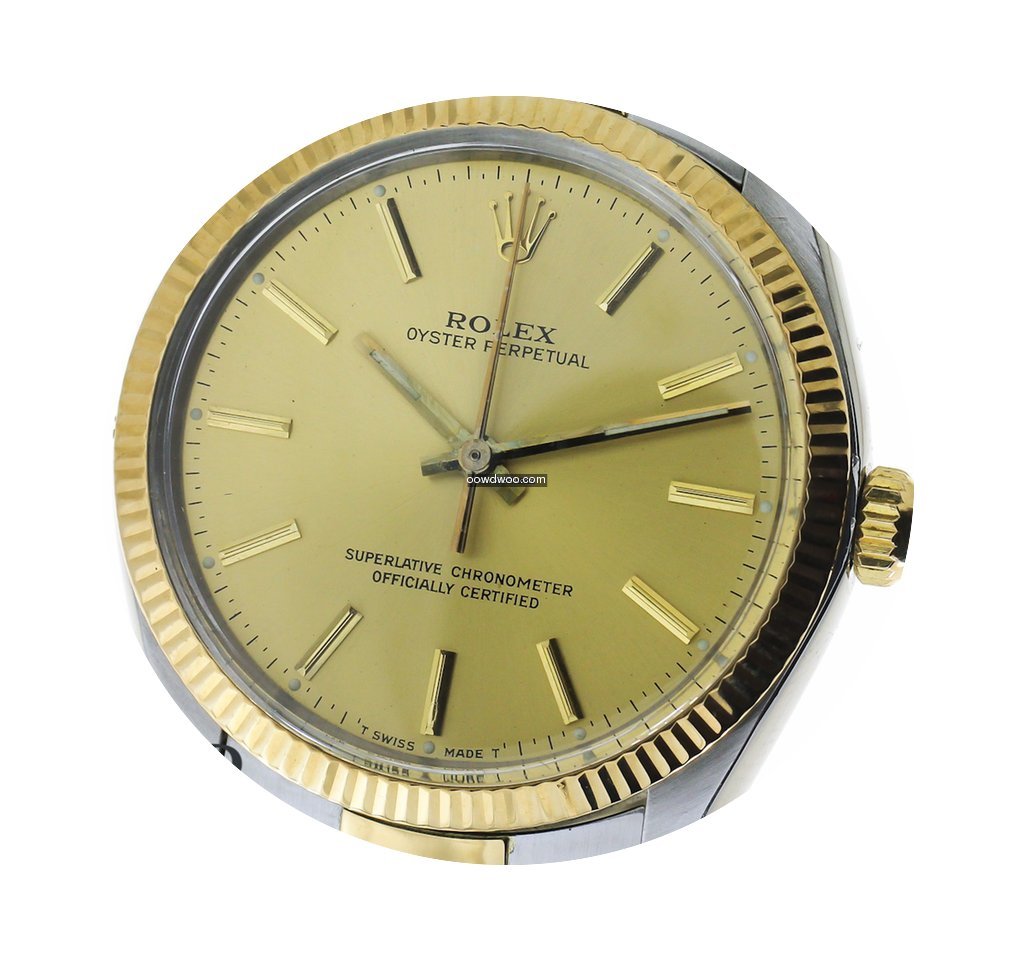 Rolex Oyster Perpetual Stahl Gold 1986...