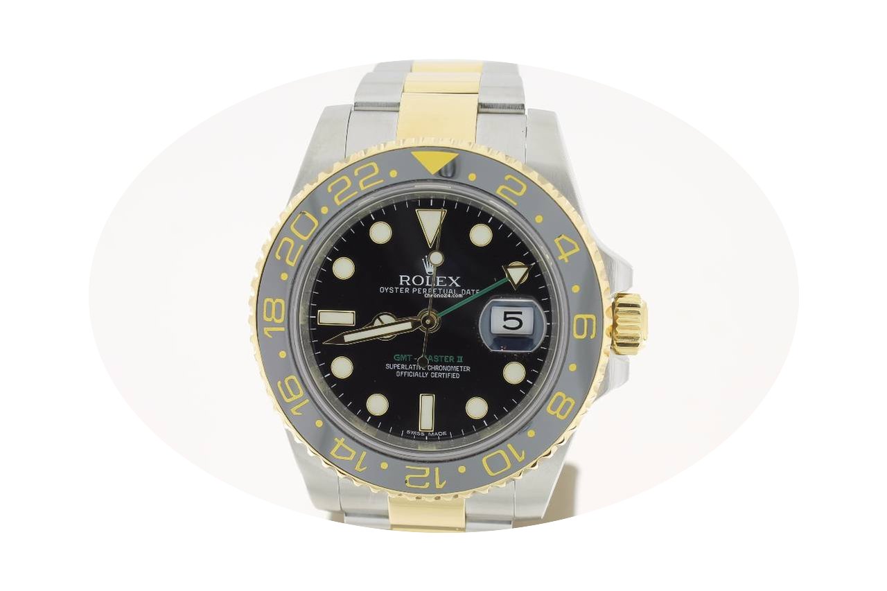 Rolex GMT-Master II Steel/Gold BlackDial...