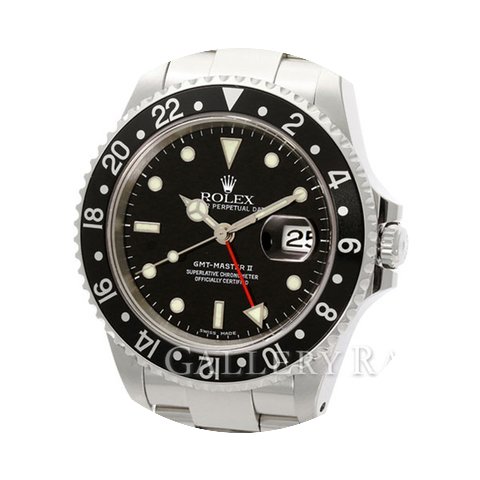 Rolex GMT Master II Black Dial Steel 40M...