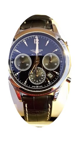 Longines Heritage Column Wheel Chronogra...