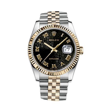 Rolex Oyster Perpetual Datejust 18K Yell...