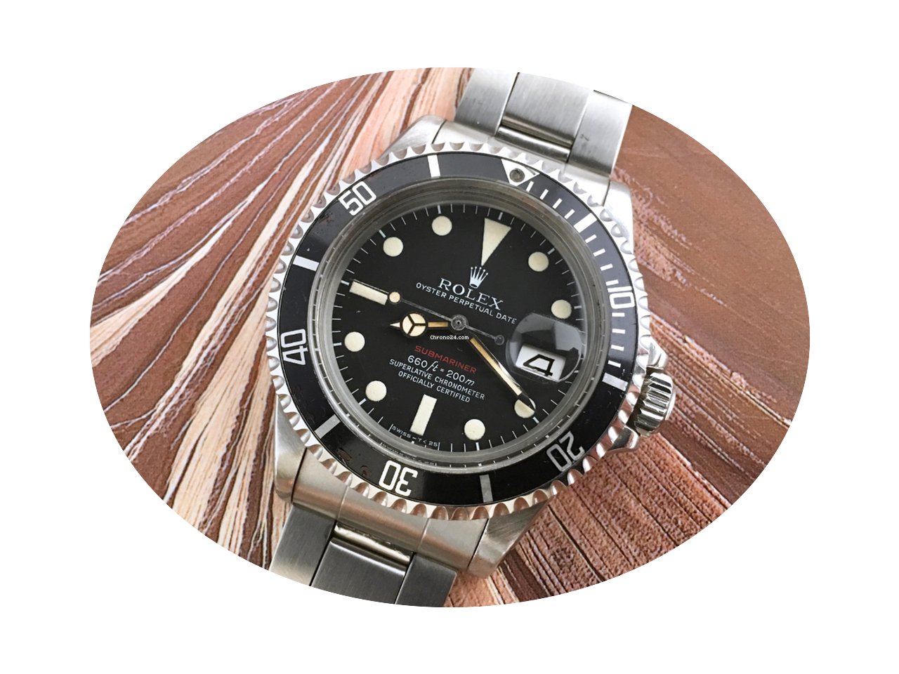 Rolex Submariner 1680 mk5 Red...