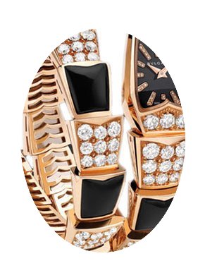 Bulgari Serpenti Jewelery Scaglie 26mm L...