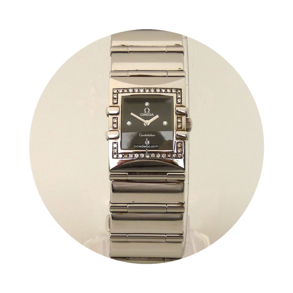 Omega Constellation Quadra 42 Diamonds...