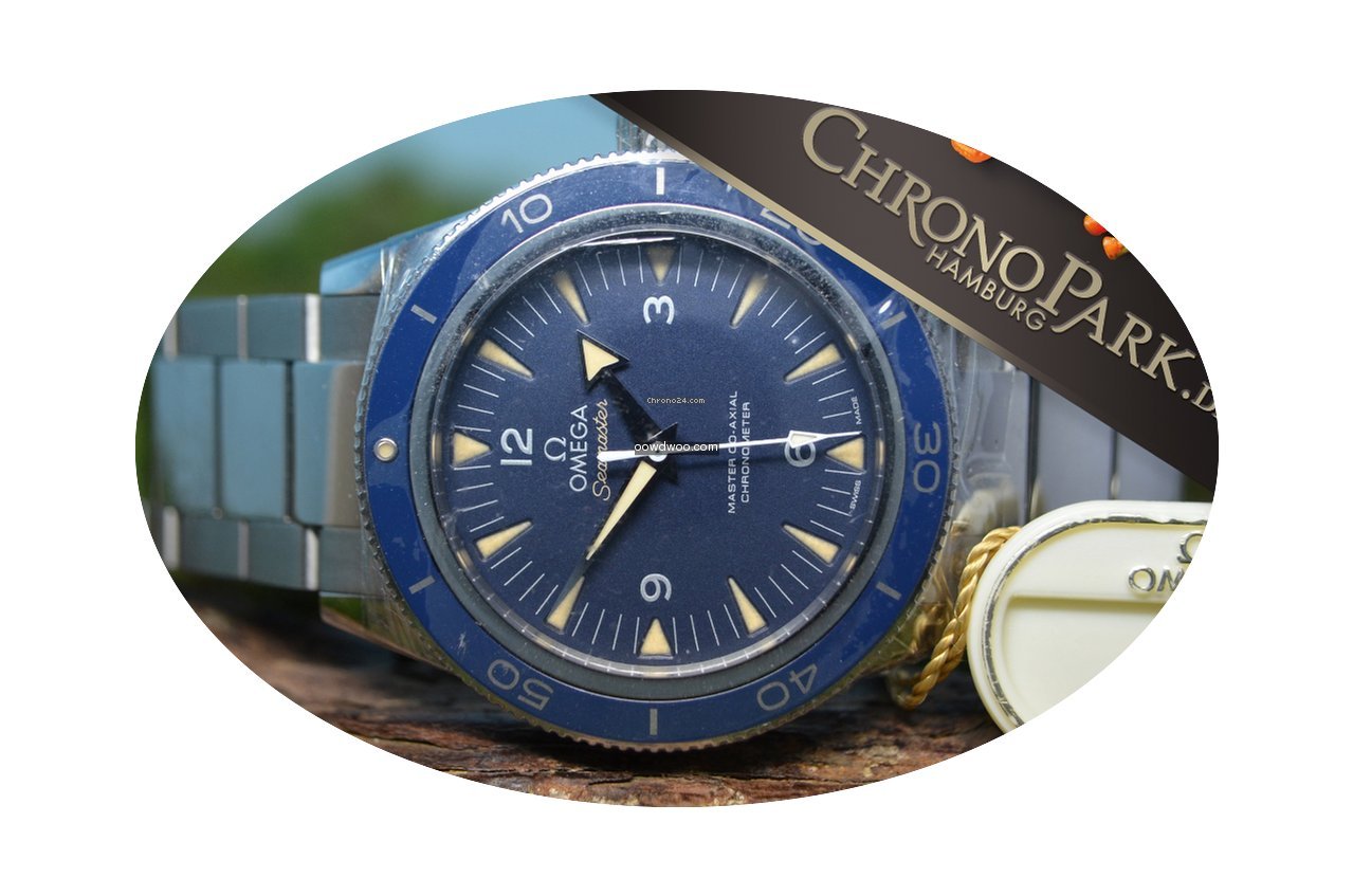 Omega 41mm Seamaster 300 Co-Axial Chrono...