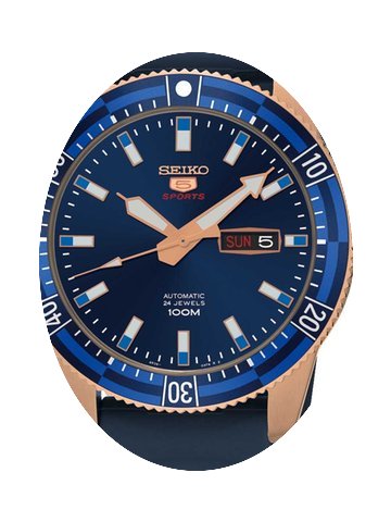 Seiko 5 SRP738K1 Automatik Herrenuhr bla...