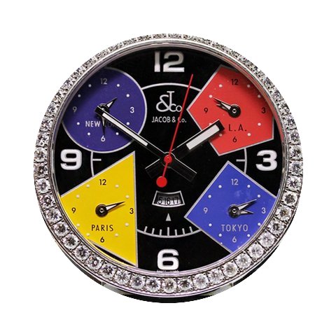 Jacob & Co. S5993 Five Time Zone Dia...