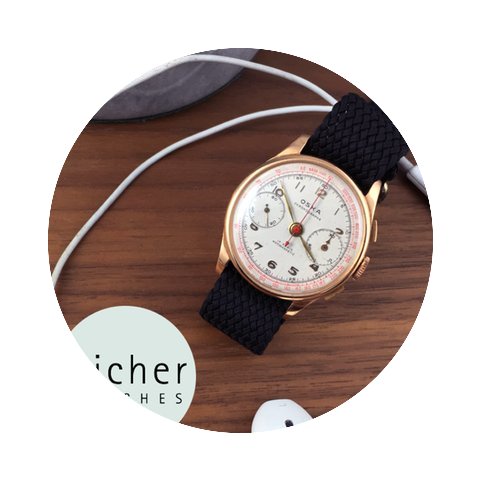 Chronographe Suisse Cie 1950 Oska Vintag...