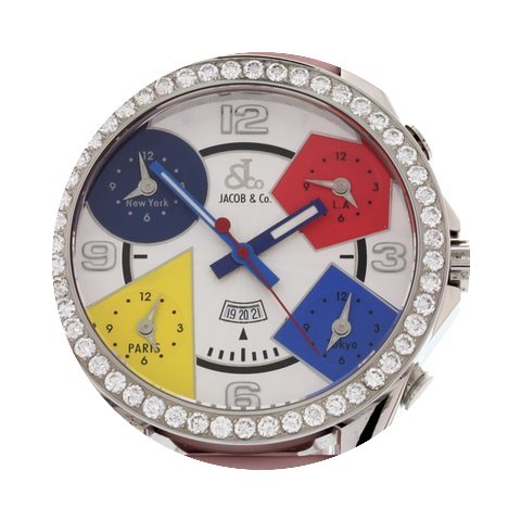 Jacob & Co. Men's . Five Time Zones ...