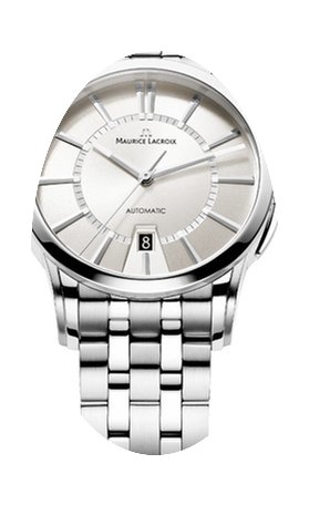 Maurice Lacroix Date Steel Strap, White ...