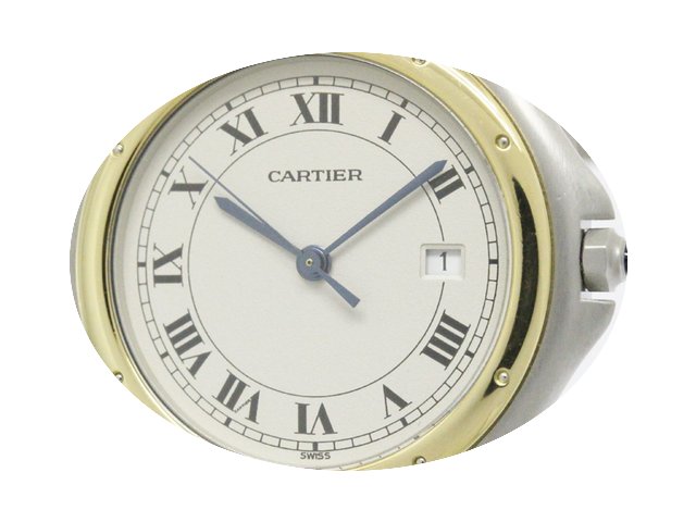 Cartier Panthere Cougar 18k Gold Steel Q...