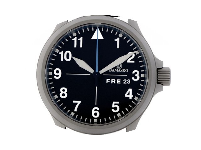 Damasko DA38 Stahl Automatik Lederband 4...