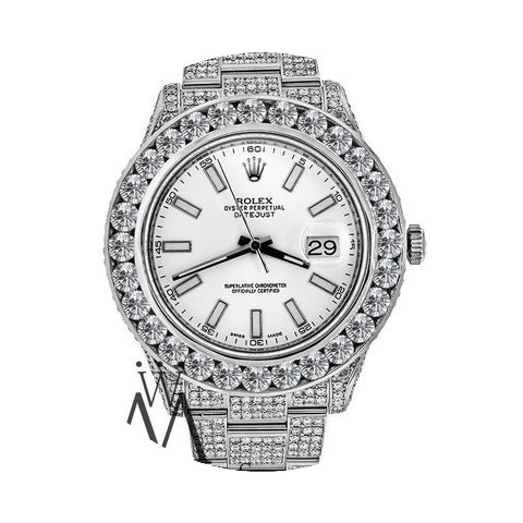 Rolex Datejust Ii Diamond 30.00ct. 41mm ...