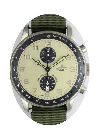 Zeno-Watch Basel X-LARGE Retro Chrono Bi...