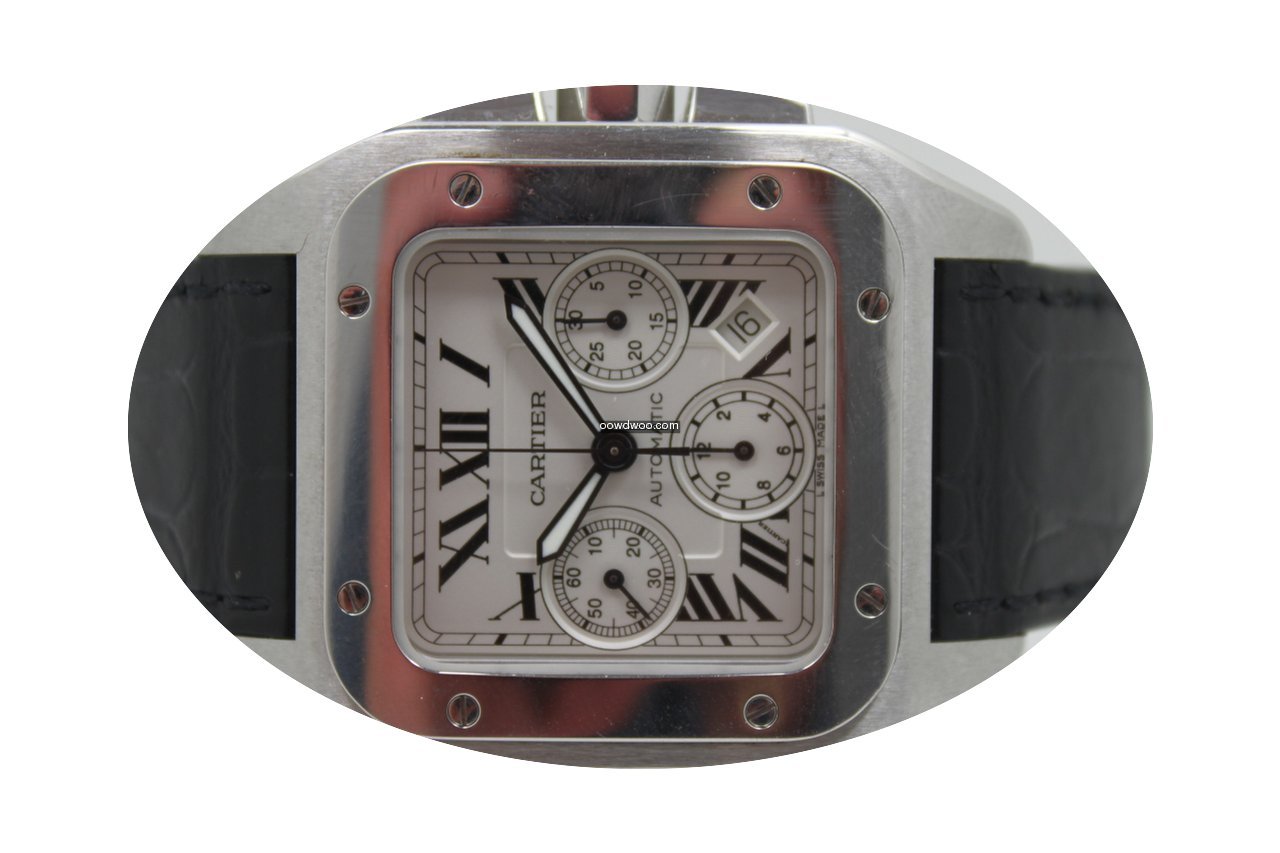 Cartier Santos 100 Chronograph...
