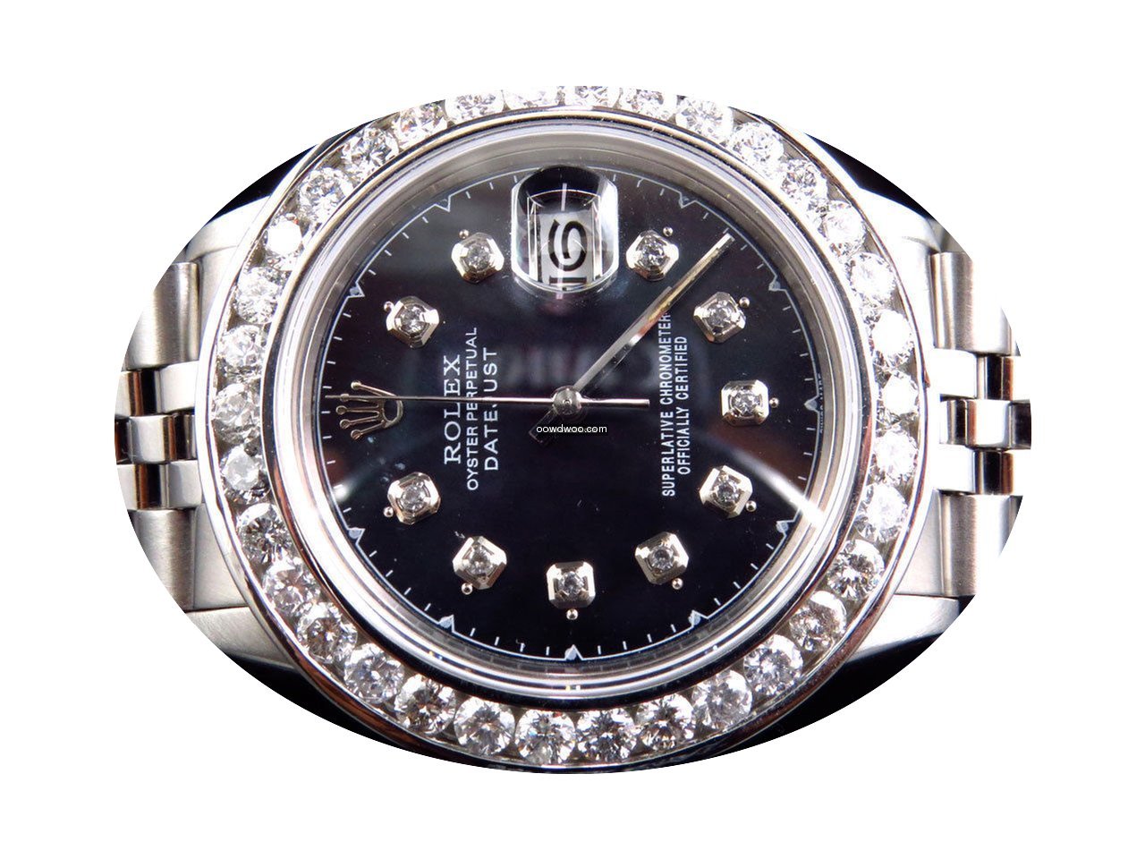 Rolex Mens Rolex Datejust Oyster Stainle...