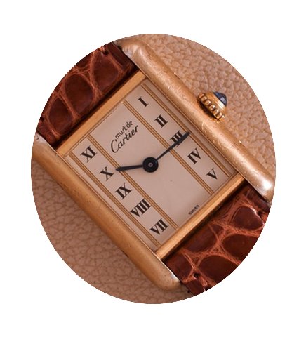 Cartier Tank Vermeil...