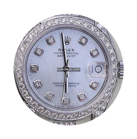 Rolex Datejust Midsize 178240 Ladies 18k...