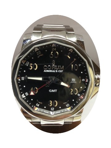 Corum Admiral's Cup GMT Stainless Steel...