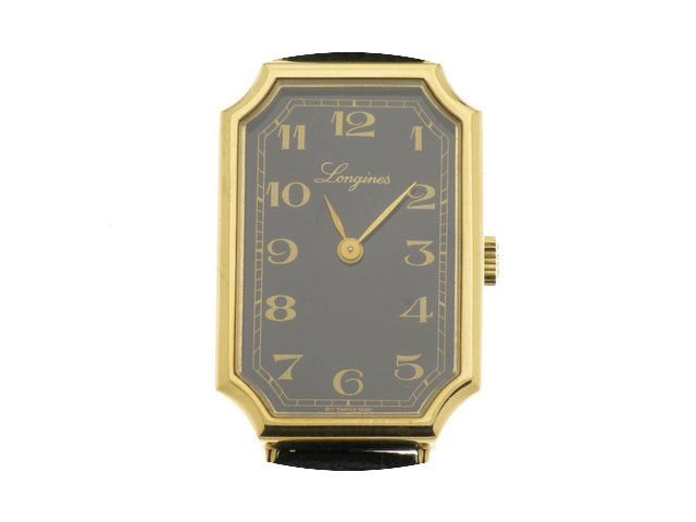Longines Classic rettangolare placcato o...