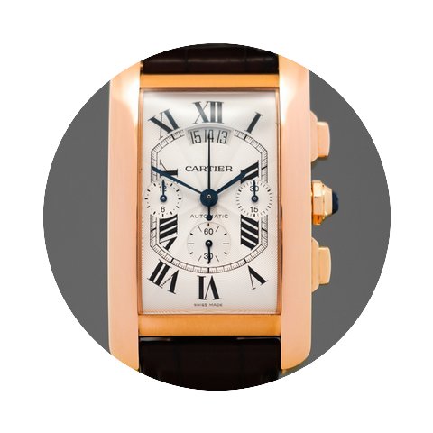 Cartier Tank Americaine XL 18K ROSE GOLD...