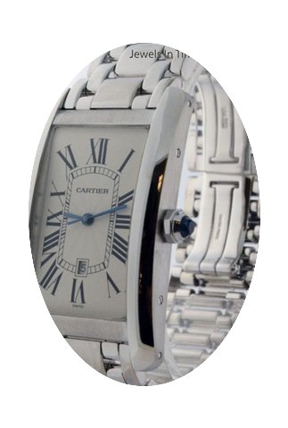 Cartier Large Tank Americaine 18k White ...